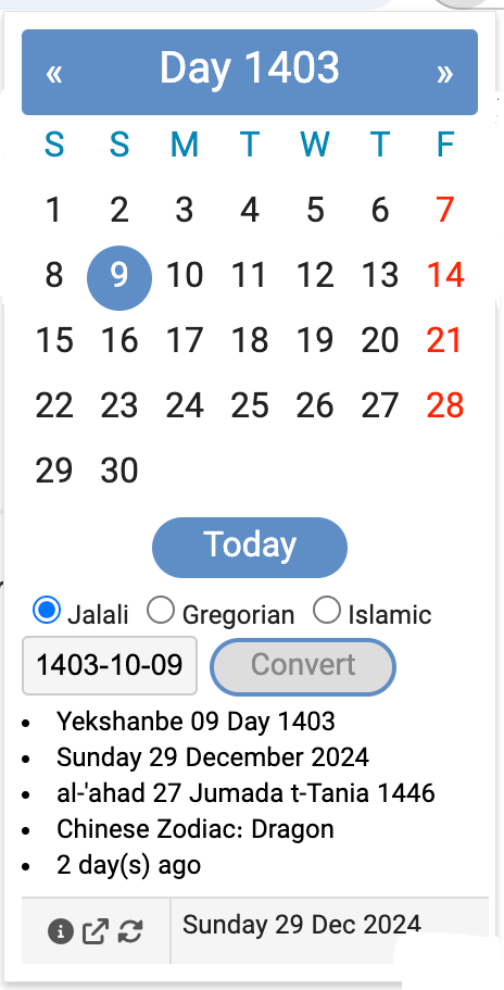 Convert date